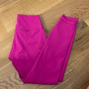 pink lululemon leggings